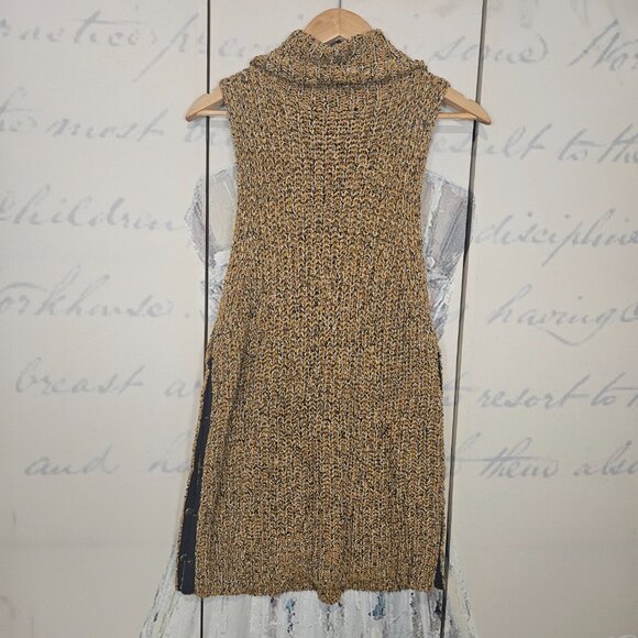 Free People Valentina Turtleneck Sweater Size Small Sleeveless - Picture 3 of 9